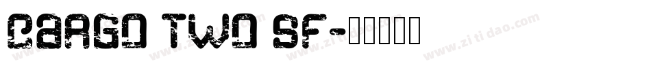 Cargo Two SF字体转换